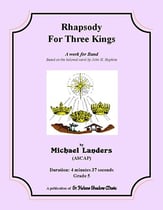 Rhapsody for 3 Kings Concert Band sheet music cover